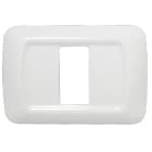 GEWISS GEWGW22501 PLACCA 1M BIANCO NUVOLA TOP SYSTEM