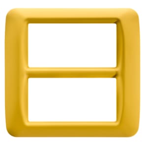 GEWISS GEWGW22587 PLACCA 8M GIALLO MAIS TOP SYSTEM