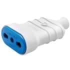 GEWISS - GEWGW28205 PRESA MOBILE 2P+T 16A BIV.250V BIANCO