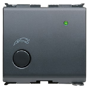 GEWISS - GEWGW30401 REGOLATORE ELETTRONICO - CARICHI RESISTIVI-INDUTTIVI - A PULSANTE - 2 MODULI - PLAYBUS