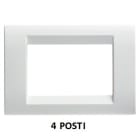 GEWISS GEWGW32024 PLACCA 4M BIANCO NUVOLA PLAYBUS