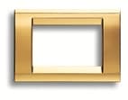 GEWISS - GEWGW32063 PLACCA 3 POS.ORO ANTICO PLAYBUS