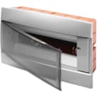 GEWISS - GEWGW40233VT CENTRALINO DA ARREDO - DA INCASSO - PREDISPOSTO PER ALLOGGIAMENTO MORSETTIERE - 330X338X28 - VERNICIATO TITANIO - 24 +2 MODULI