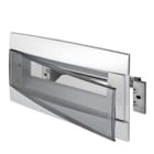 GEWISS - GEWGW41239VT FRONTALE CENTRALINO DA ARREDO PREDISPOSTI PER ALLOGGIAMENTO MORSETTIERA - VERNICIATO TITANIO - 36+3 (12X3) MODULI