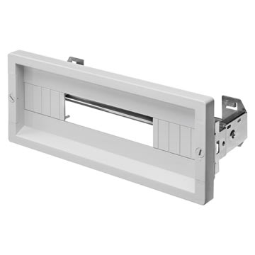 GEWISS - GEWGW46421F PANNELLO FINESTRATO - FAST AND EASY - ALTEZZA 1 MODULO - 18 MODULI - GRIGIO RAL7035