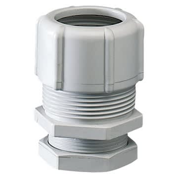 GEWISS - GEWGW50419 RACCORDO TUBO/CASSETTA IN POLIMERO ANTIURTO - FORO DIAMETRO 48MM - PER TUBO DIAMETRO 40MM - GRIGIO RAL7035 - IP66