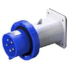 GEWISS - GEWGW60226 SPINA FISSA DA INCASSO DIRITTA - IP67 - 2P+T 16A 200-250V 50/60HZ - BLU - 6H - CABLAGGIO A VITE
