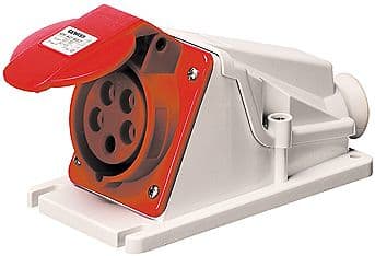 GEWISS - GEWGW62493 PRESA FISSA 90°PAR.PR.3P+N+T 32A 400V 6H