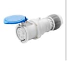 GEWISS - GEWGW63016H PRESA MOBILE DIRITTA HP - IP44/IP54 - 2P+T 63A 200-250V 50/60HZ - BLU - 6H - CABLAGGIO A MANTELLO