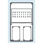 GEWISS - GEWGW66492 QUADRETTO VUOTO VERTICALE COMBIBLOC 2 PRESE - IP44/55