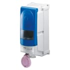 GEWISS - GEWGW66998 PRESA FISSA VERTICALE - CON FONDO - TRASFORMATORE DI SICUREZZA - IMPIEGHI GRAVOSI - 2P 160VA SELV - IP66