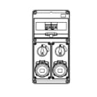 GEWISS GEWGW68232N Q-DIN10 ASD 2PR.2P+T16A IP65