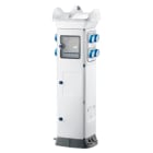 GEWISS - GEWGW68857W QMC63C - CABLATO - PER CAMPEGGI - BIFACCIALE - 8 PRESE 2P+T 16A - IP55 - BIANCO