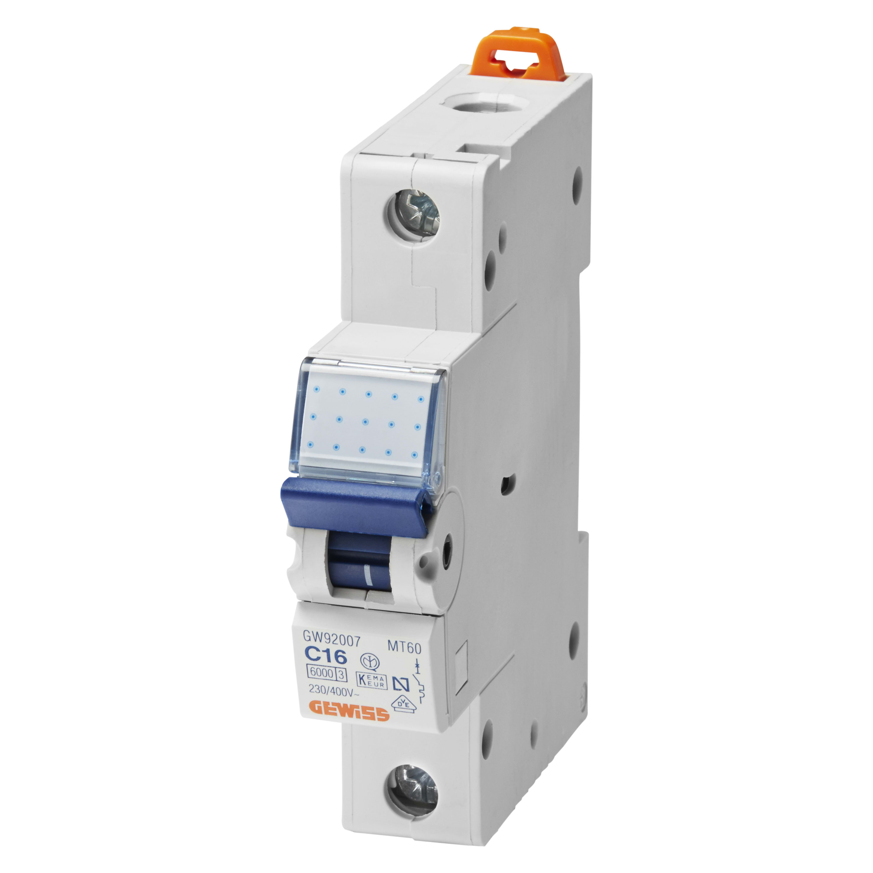 GEWISS GEWGW92405 INT. MAGNETOTERMICO 1P D6 6KA 1M