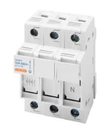GEWISS - GEWGW96306 PORTAFUSIBILE SEZIONABILE - 3P 8,5X31,5 400V 20A - 3 MODULI