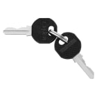 GEWISS - GEWGWD3439 2 CHIAVI DI RICAMBIO PER PORTE - TIPO YALE - QDX