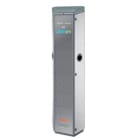 GEWISS - GEWGWJ1001R COLONNINA I-ON - STAZIONE DI RICARICA DA PAVIMENTO - RFID - 7,4 + 7,4 kW - IP55