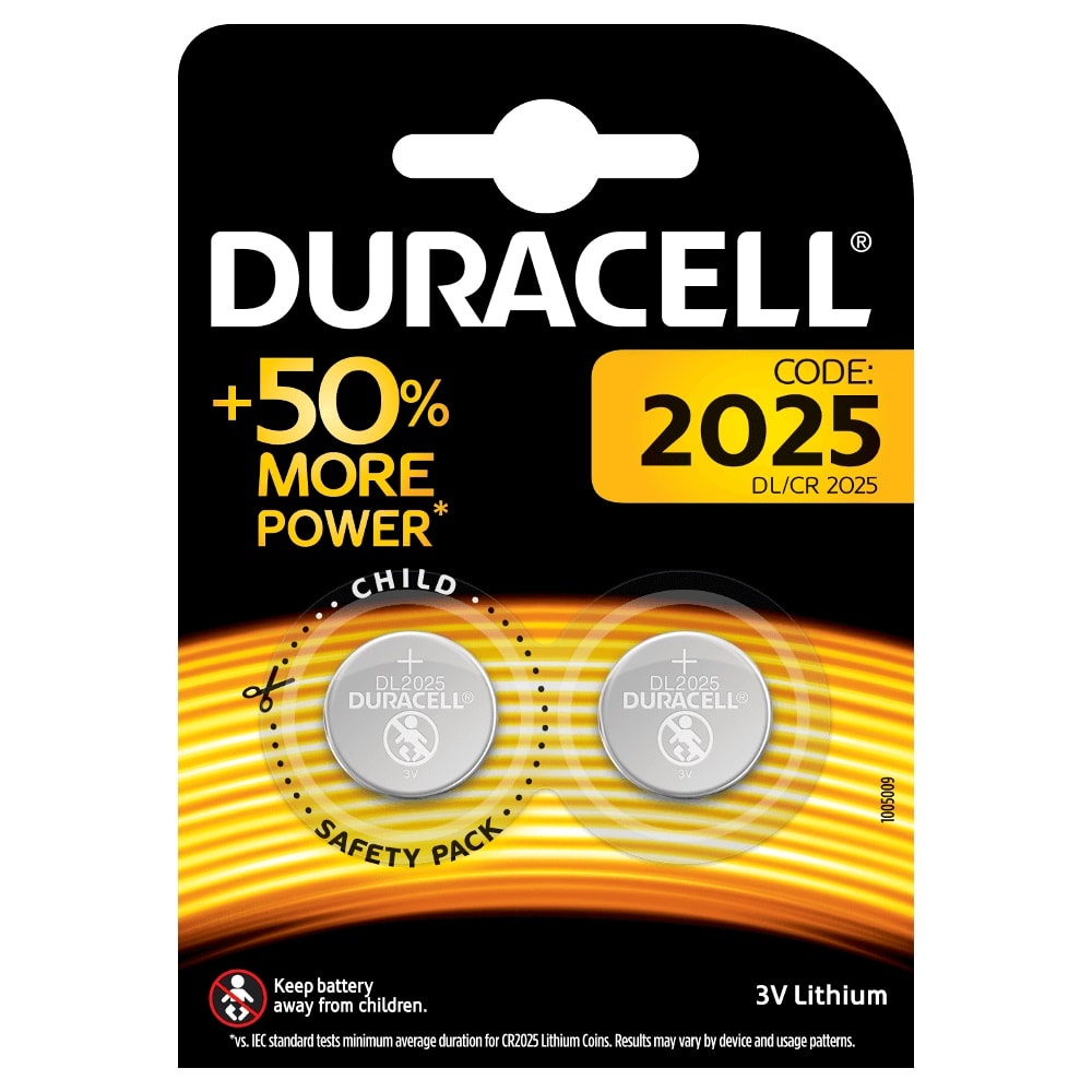 ELCART DISTRIBUTION ERTDL20252 DURACELL DL 2025/2