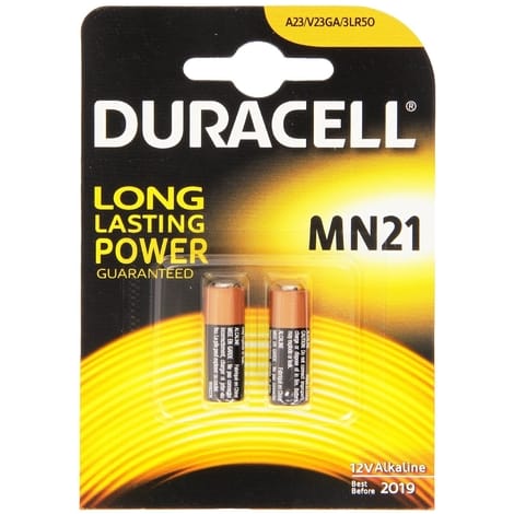 ELCART DISTRIBUTION ERTD221 DURACELL MN 21