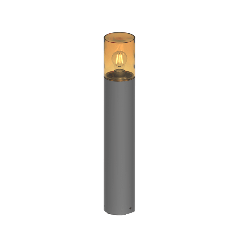 NOVALUX SPA NOX110702.94 GLASS: E27 8W MAX H700 IP65 GRI.ANT.AMB.