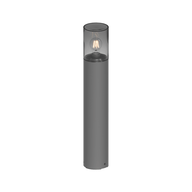 NOVALUX SPA NOX110701.94 GLASS: E27 8W MAX H700 IP65 GRI.ANT.FUM.