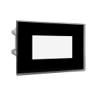 ROSSINI - RSSGLI001BAS SEGNAPASSO ASIMMETRICO VETRO BIANCO 4,5W
