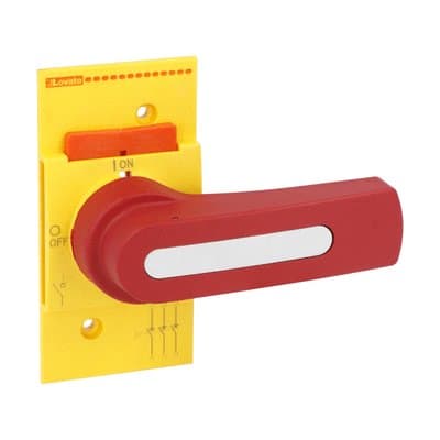 LOVATO - LOVGLX61D MAN.DIRETTA GIALLO/ROSSA PER GL160-315A