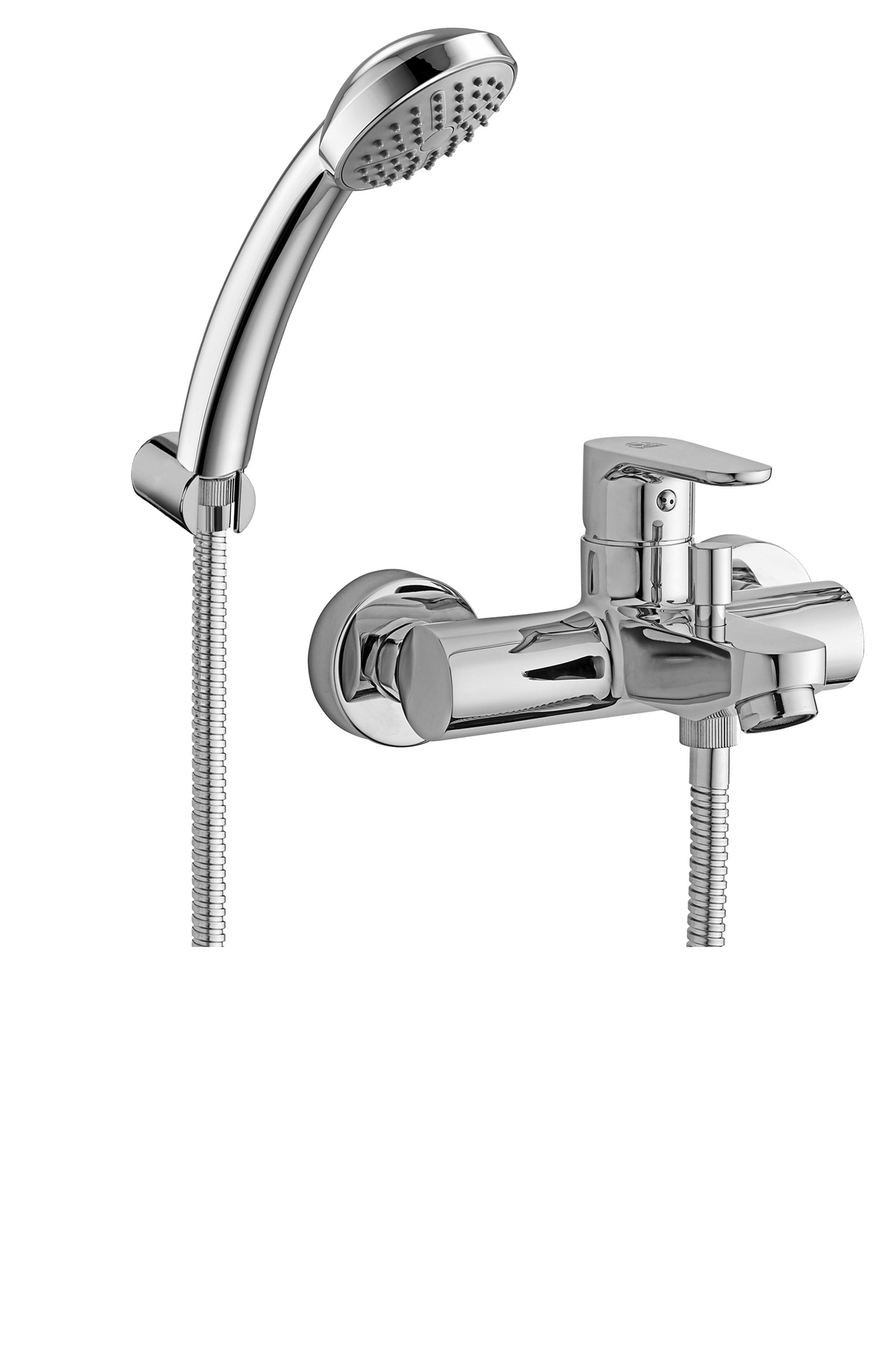 RUBINETTERIA PAFFONI PFFGR026CR MIX VASCA CON SET DOCCIA E SUPPORTO RIPO