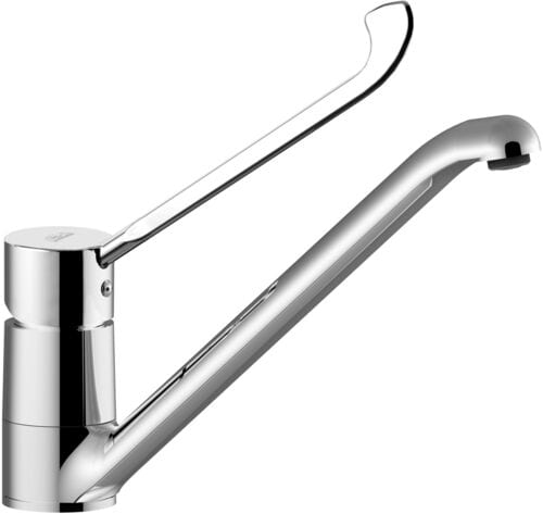 RUBINETTERIA PAFFONI - PFFGR303CR MIX LAVELLO MONOFORO CANNA FUSA CON LEVA