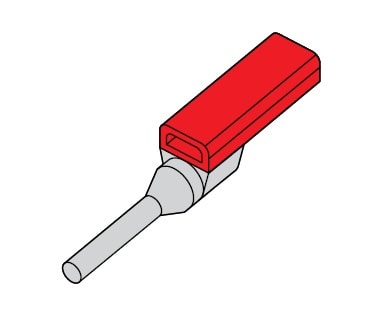 GRAFOPLAST SRL GRA711/15 SPARK PUNTALE ROSSO L=14MM D=1,5MMQ 200