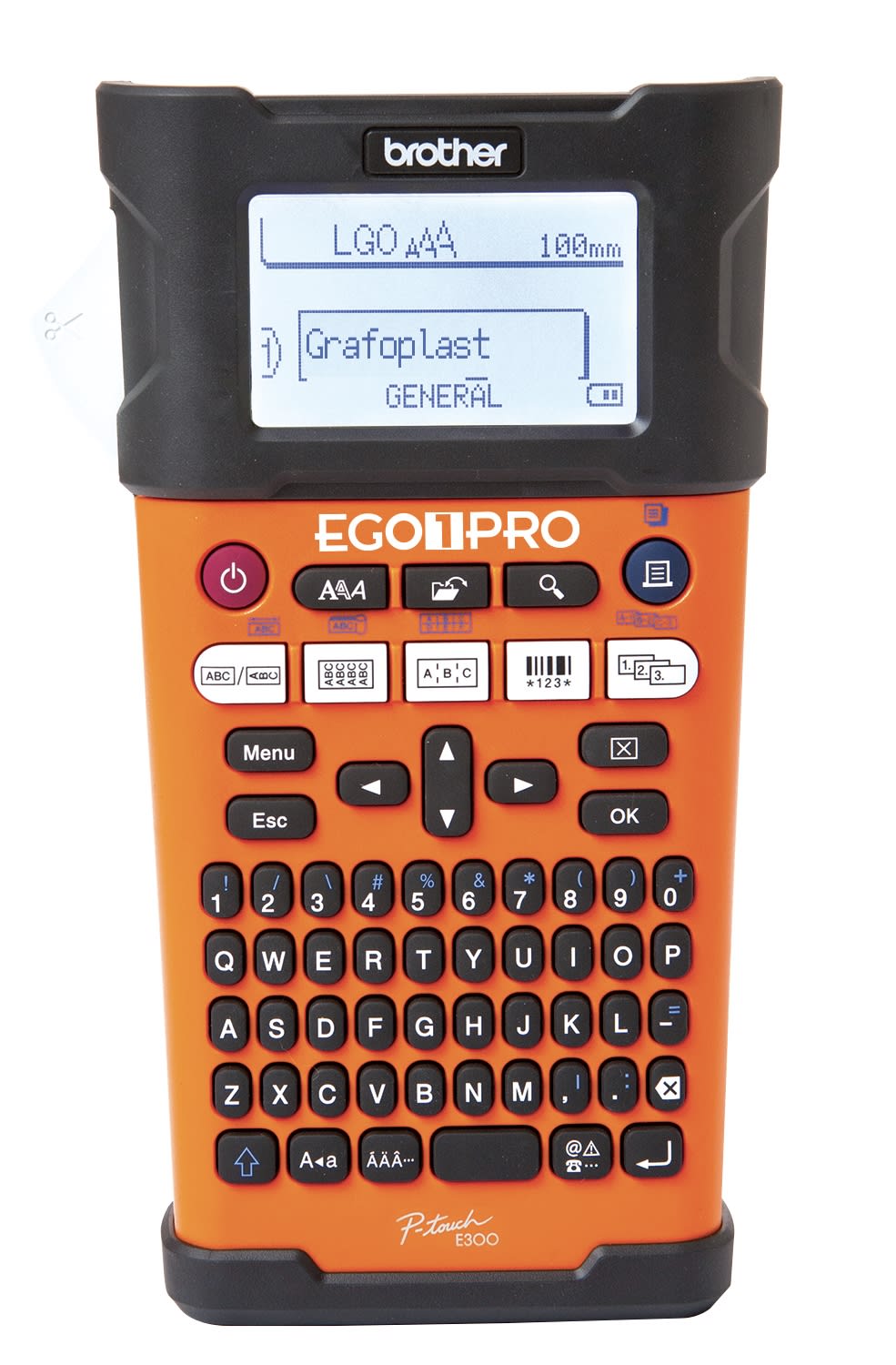 GRAFOPLAST SRL - GRAEGO1PRO ETICHETTATRICE +VALIGETTA EGO1PRO FINO 1