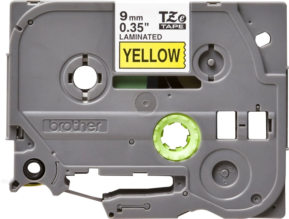 GRAFOPLAST SRL GRAEGO2SB09Y N. LAMINATO 9MM X 8MT NERO/GIALLO TZE621