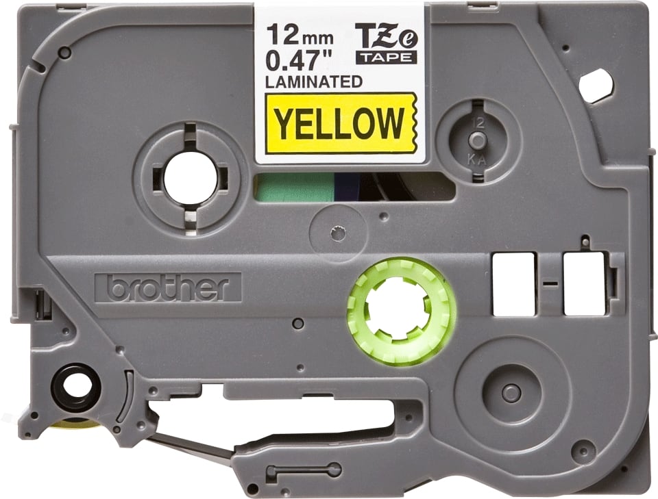 GRAFOPLAST SRL - GRAEGO2SB12Y N. LAMINATO 12MM X 8MT NERO/GIALLO TZE63