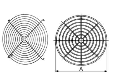 ELICENT (MAICO) - ELI5GR1000 GRIGLIA PROT. ERM-EX 18