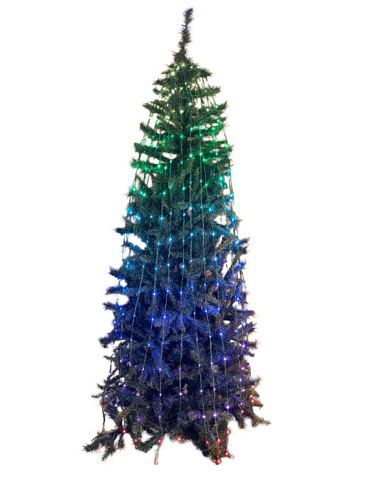 GIOCOPLAST NATALE SP GCP14125028 TENDA PER ALBERO H 180 APP-I LIGHT FANTA