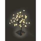 GIOCOPLAST NATALE SP GCP14222095 ALB. DEC. CILIEGIO 48LED B.CALDO H45CM