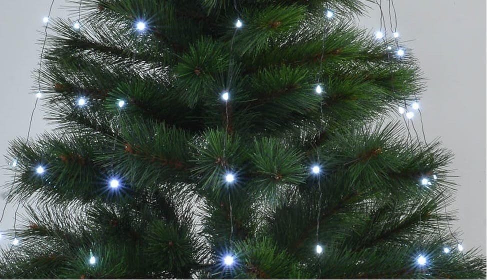 GIOCOPLAST NATALE SP GCP14516944 TENDA ALBERO 240 LED BIANCHI, H 150 CM
