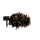 GIOCOPLAST NATALE SP GCP14923351 100 LED BIANCO CALDO CON PANNELLO SOLARE