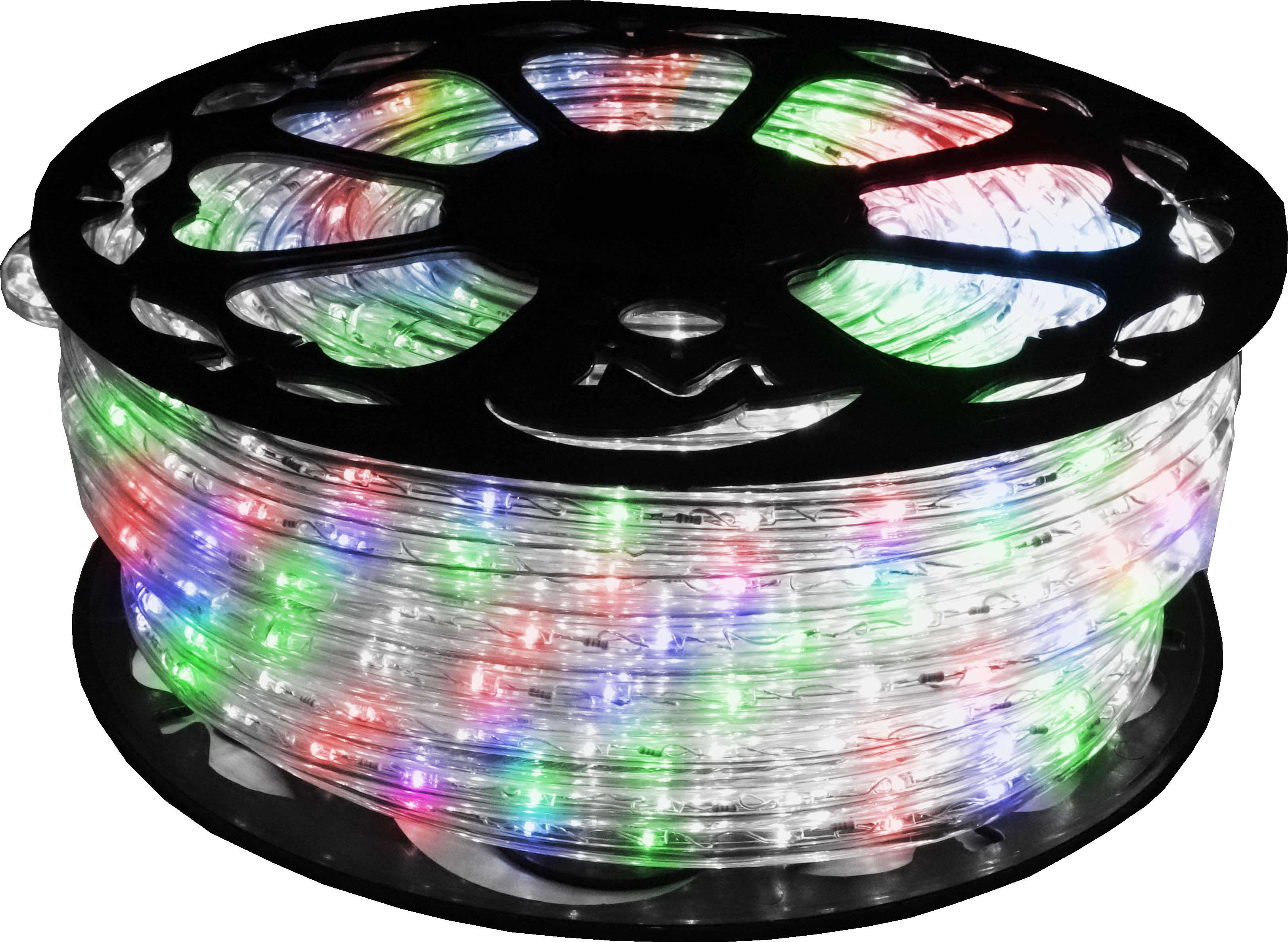 GIOCOPLAST NATALE SP GCP15321702 TUBO LED HQ MULTI LUCE FISSA, 44 M