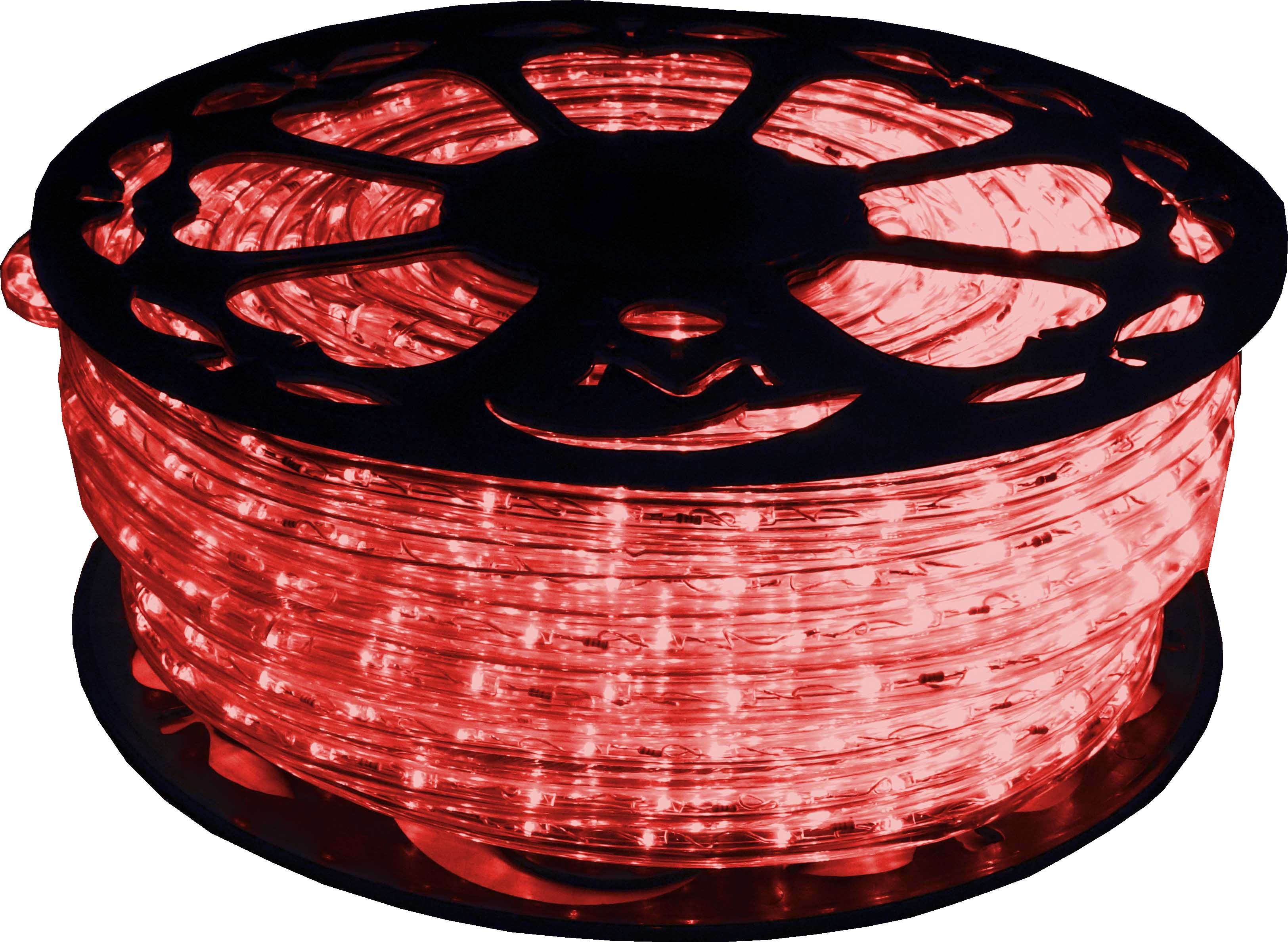 GIOCOPLAST NATALE SP GCP15321703 TUBO LED HQ ROSSO LUCE FISSA, 44 M