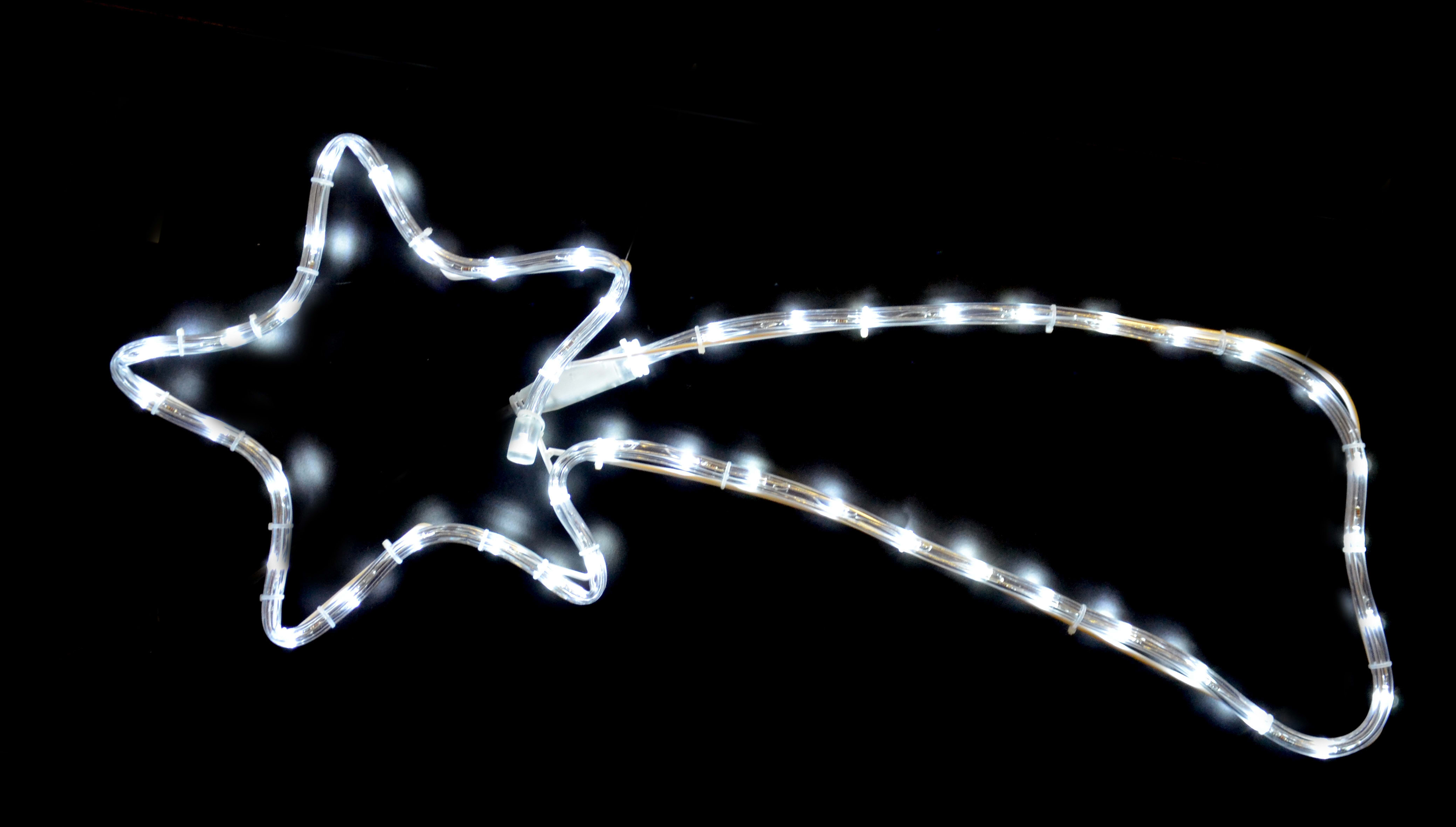 GIOCOPLAST NATALE SP GCP17518005 COMETA C/ TUBO LED BIA., 48LED 28X65CM X