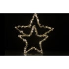 GIOCOPLAST NATALE SP GCP17523134 DOPPIA STELLA CON GOCCE DI LED FULL FLAS