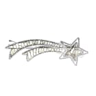 GIOCOPLAST NATALE SP GCP17524654 FIGURA DOPPIA COMETA CON TUBO LED E LUCC
