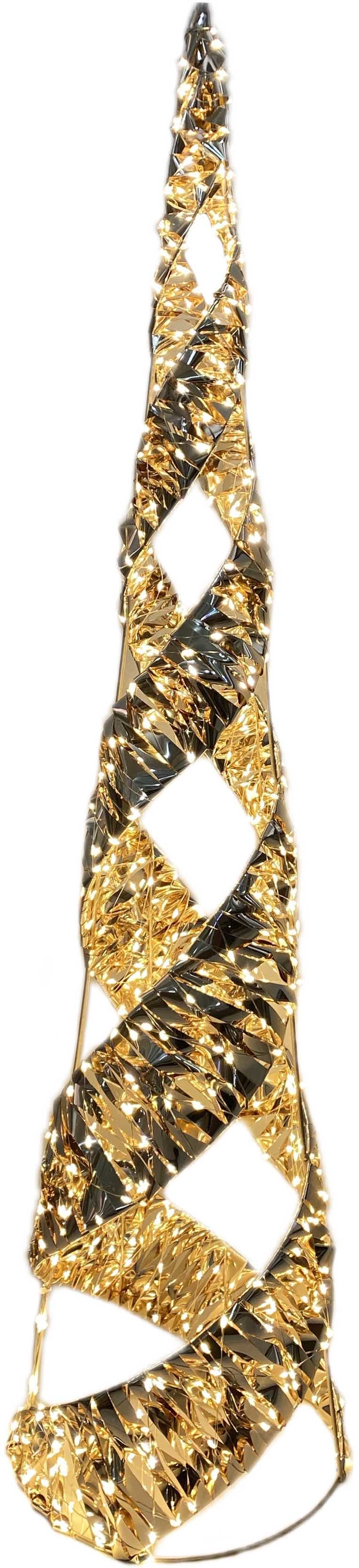 GIOCOPLAST NATALE SP GCP17524668 ALBERO PRESTIGE GOLD CON 720 GOCCE DI LE
