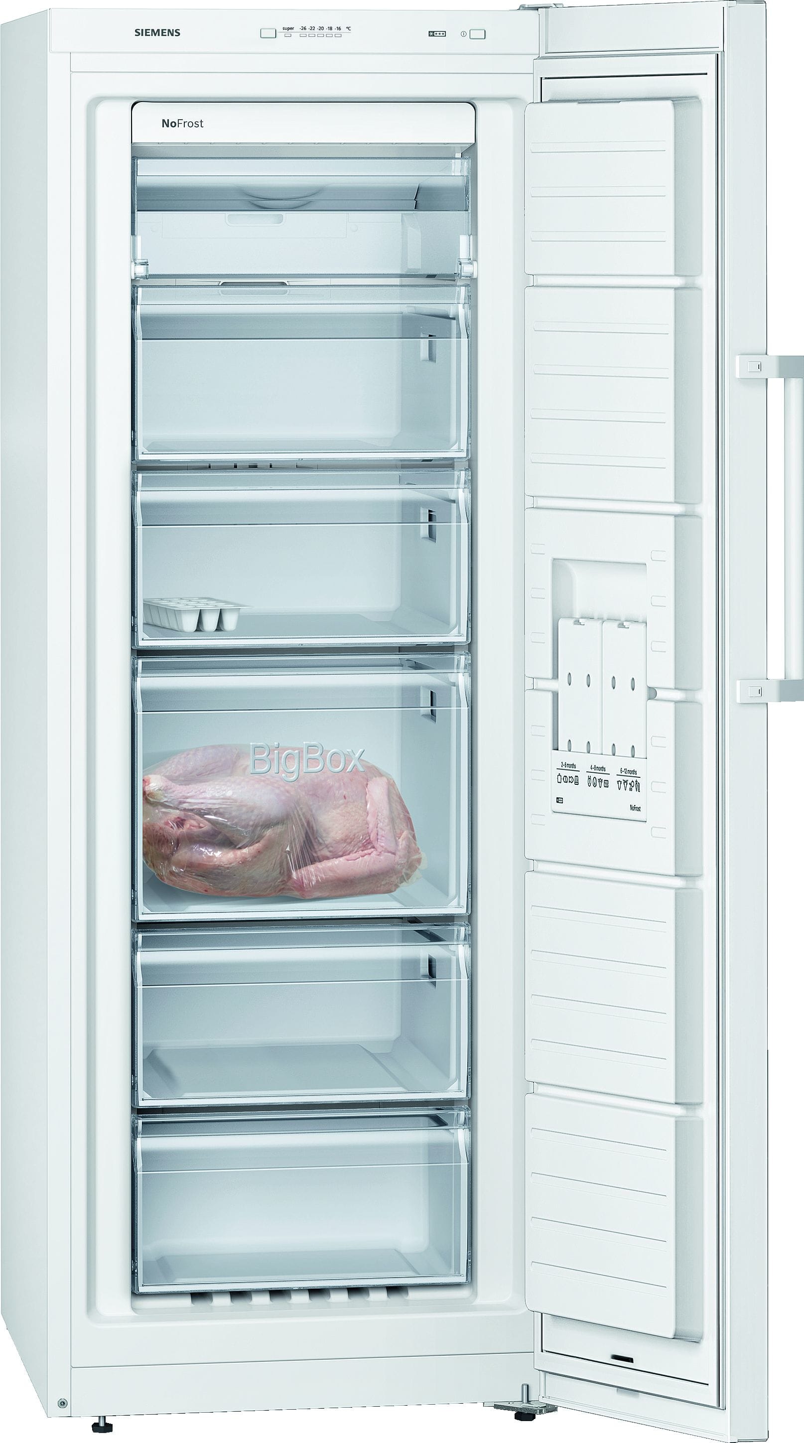 Siemens Hausgerate SIZGS29NFWEV Gefrierschrank 60cm 6FAcher NoFr. 200L