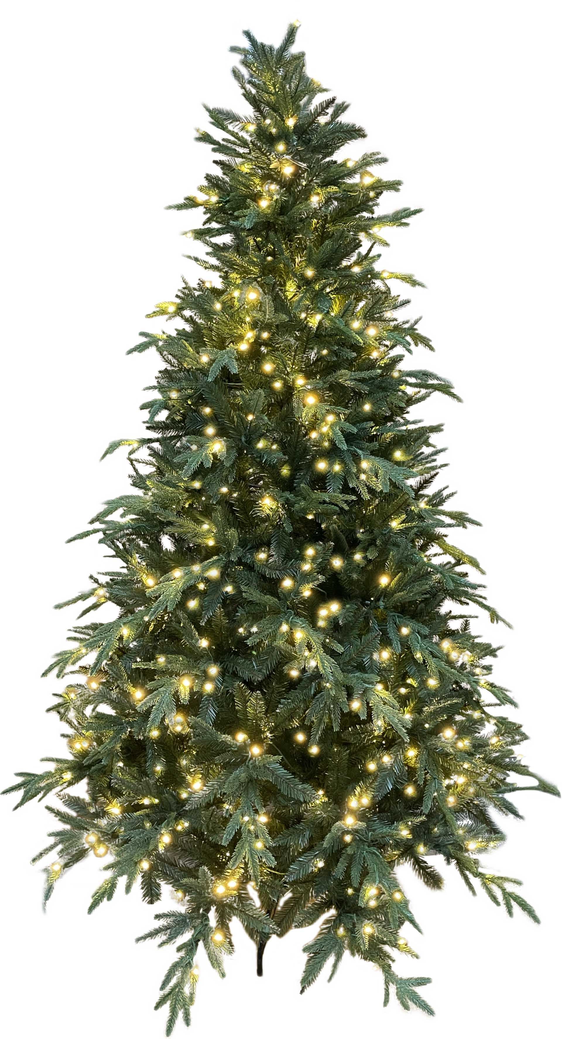 GIOCOPLAST NATALE SP GCP30124196 ALB. PATAGONIA CM. 210 CON 350 LED BIA