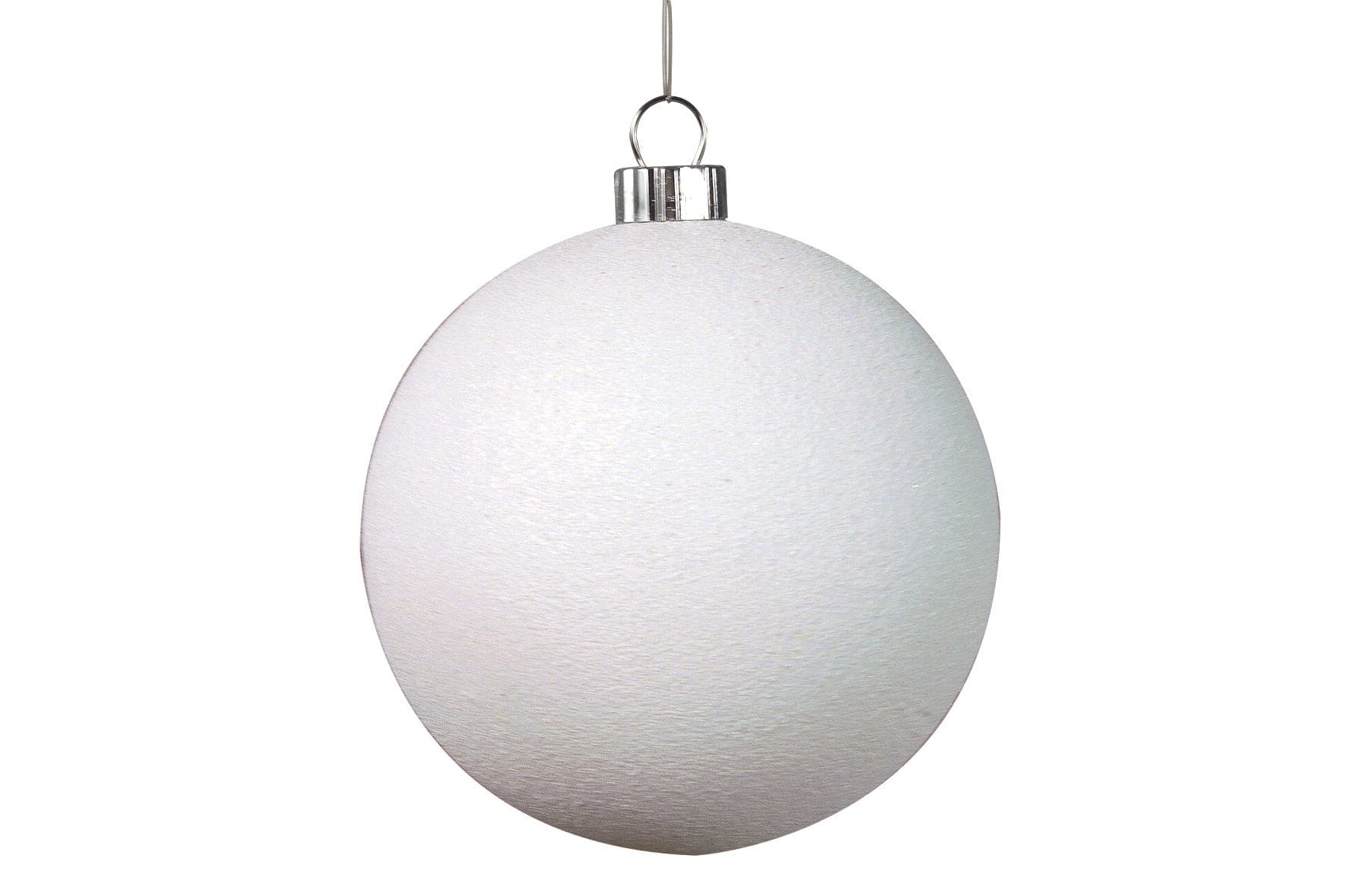 GIOCOPLAST NATALE SP GCP41510573 SFERA DIAM 200 BIANCO GLITTER