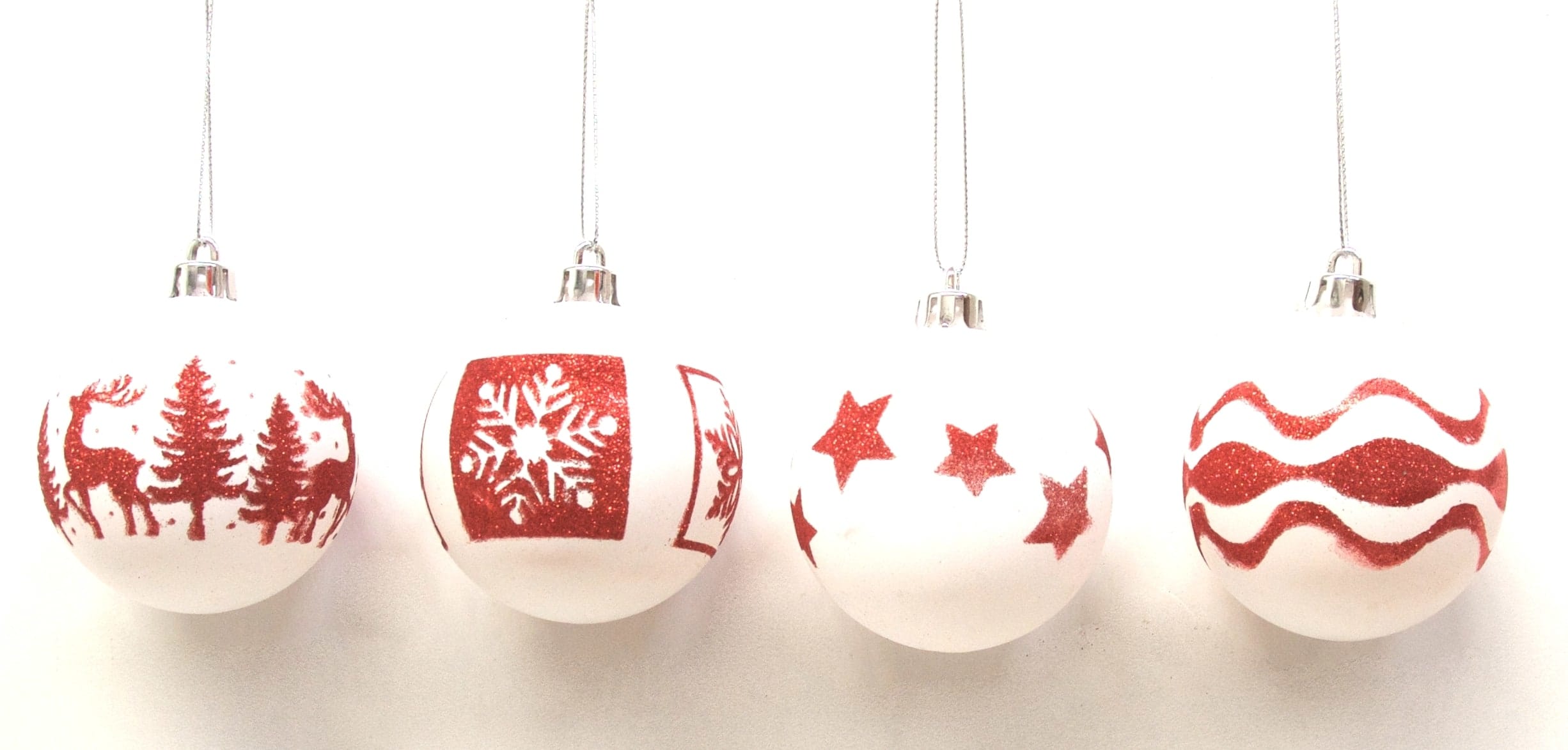 GIOCOPLAST NATALE SP GCP43015358 SFERA D.70 DECORATA BIANCO/ROSSO IN DISP