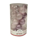 GIOCOPLAST NATALE SP GCP43021143 CIL. 25 SFERE D.60 GEMME ROSA