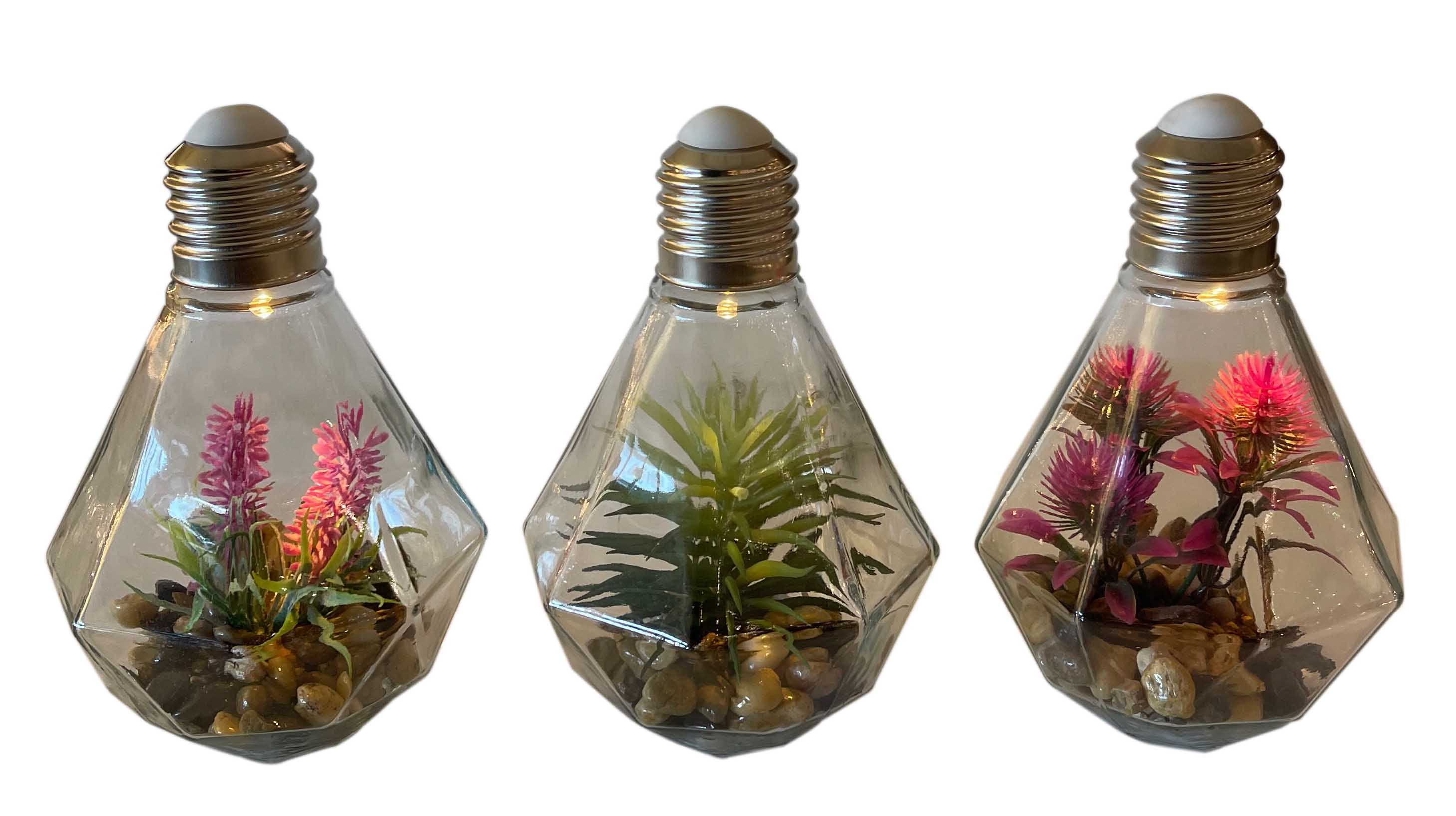GIOCOPLAST NATALE SP GCP48022211 LAMPADINA GARDEN DIAMOND 18,5 CM